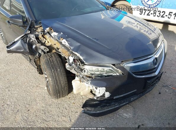 19UUB1F52GA001368 2016 ACURA TLX Gray წინა ხედი