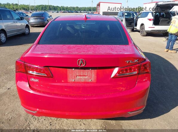 19UUB1F52KA009124 2019 ACURA TLX Red 