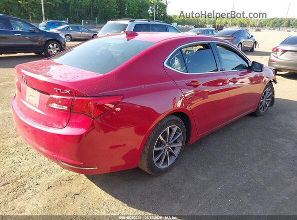 19UUB1F52KA009124 2019 ACURA TLX Red Trasero derecho