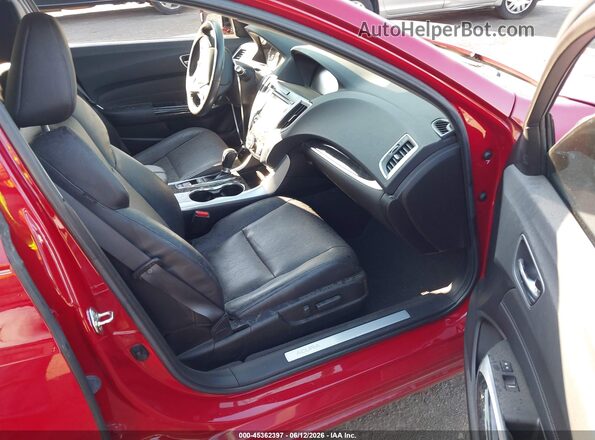 19UUB1F52KA009124 2019 ACURA TLX Red Vista interior delantera