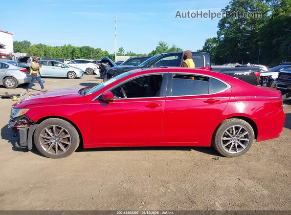 19UUB1F52KA009124 2019 ACURA TLX Red Vista interior de 360 grados