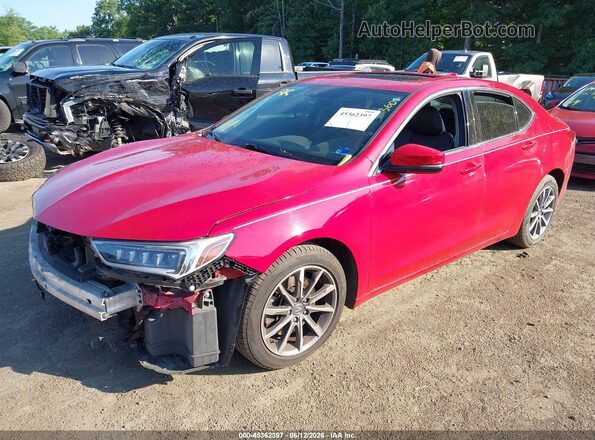 19UUB1F52KA009124 2019 ACURA TLX Red Vista tres cuartos delantera izquierda