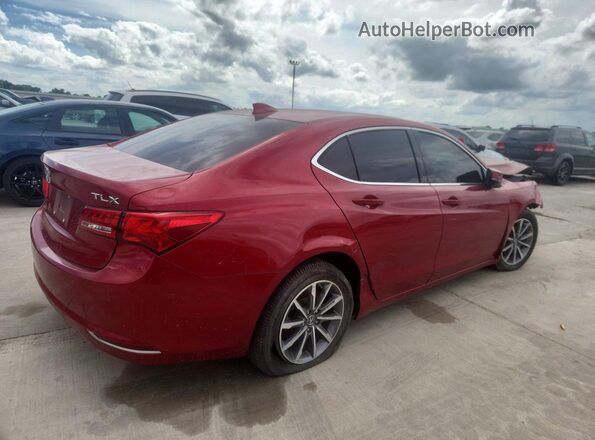 19UUB1F52LA007391 2020 ACURA TLX Red Trasero derecho