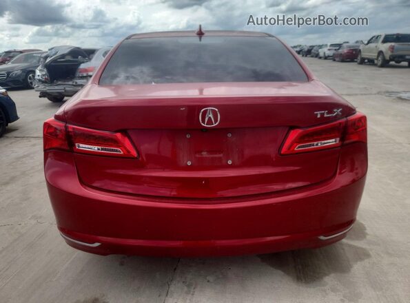 19UUB1F52LA007391 2020 ACURA TLX Red Vista trasera