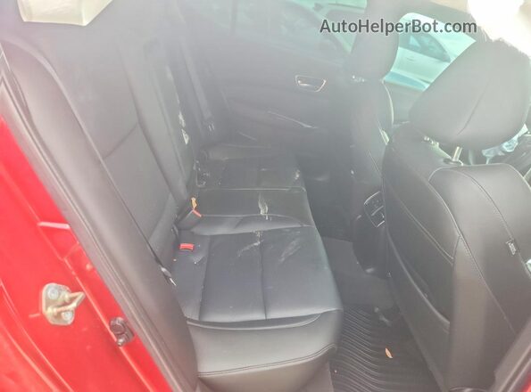 19UUB1F52LA007391 2020 ACURA TLX Red Vista de los asientos traseros
