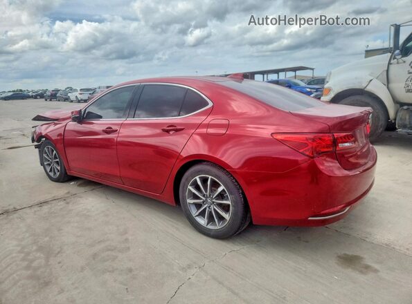 19UUB1F52LA007391 2020 ACURA TLX Red Trasero izquierdo