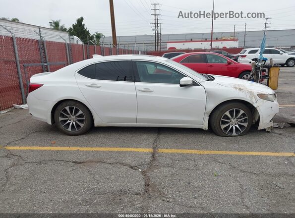 19UUB1F53GA016266 2016 ACURA TLX White უკანა სალონის ხედი