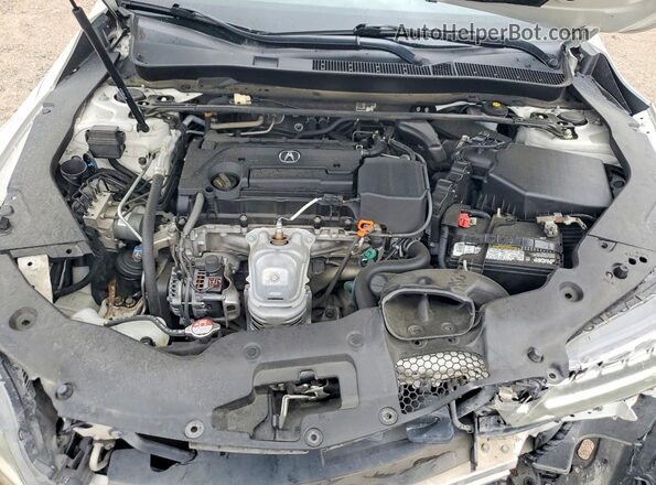 19UUB1F53HA009321 2017 ACURA TLX White Rear interior view