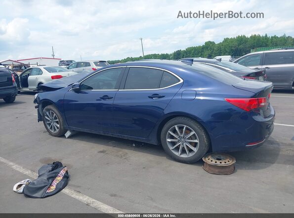 19UUB1F54JA006322 2018 ACURA TLX Blue Սալոնի հետևի տեսք