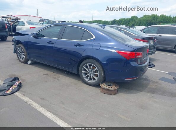 19UUB1F54JA006322 2018 ACURA TLX Blue Հետևի ձախ