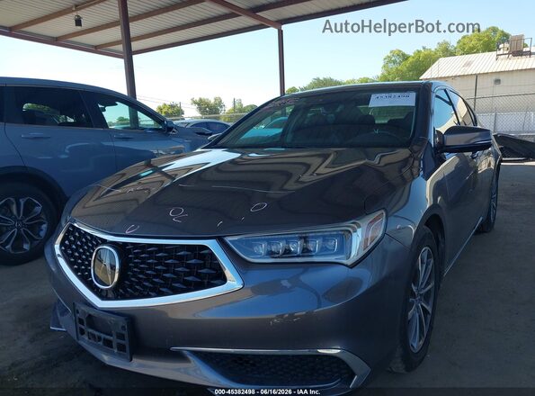 19UUB1F54KA009898 2019 ACURA TLX Серый Передняя левая четверть