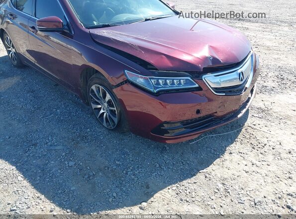19UUB1F55GA008475 2016 ACURA TLX Бордовый Вид спереди