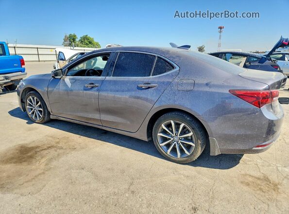 19UUB1F57HA009158 2017 ACURA TLX Gray Trasero izquierdo