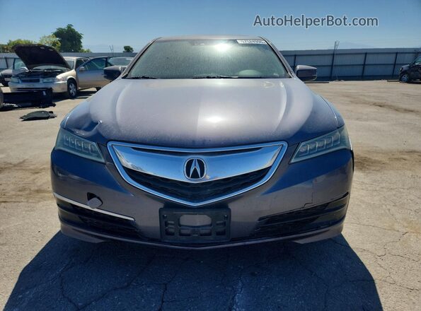 19UUB1F57HA009158 2017 ACURA TLX Gray Vista frontal