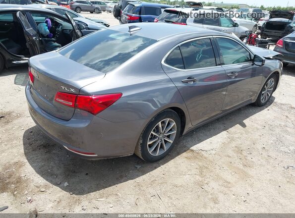 19UUB1F57JA002930 2018 ACURA TLX Gray Trasero derecho