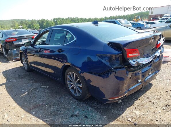 19UUB1F57JA003317 2018 ACURA TLX Blue Rear left