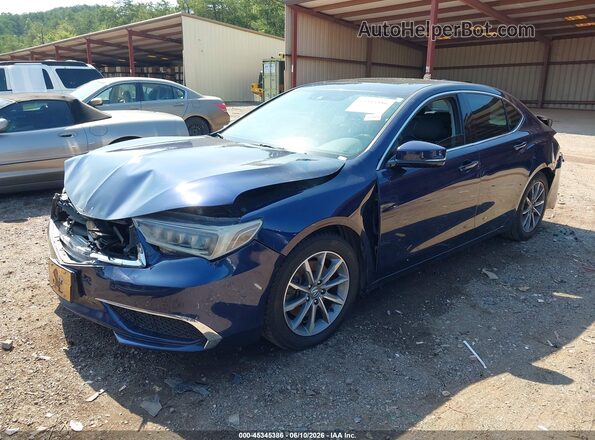 19UUB1F57JA003317 2018 ACURA TLX Blue Front left