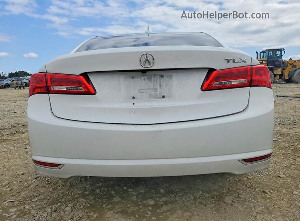 19UUB1F57LA008830 2020 ACURA TLX White უკანა ხედი