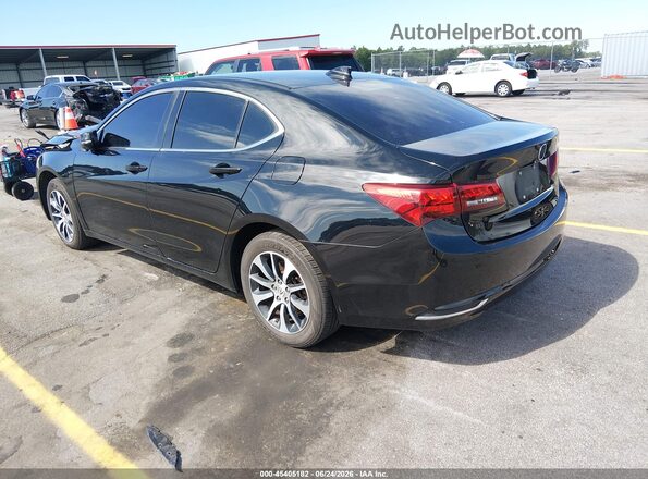 19UUB1F58HA000596 2017 ACURA TLX Черный Задняя левая четверть