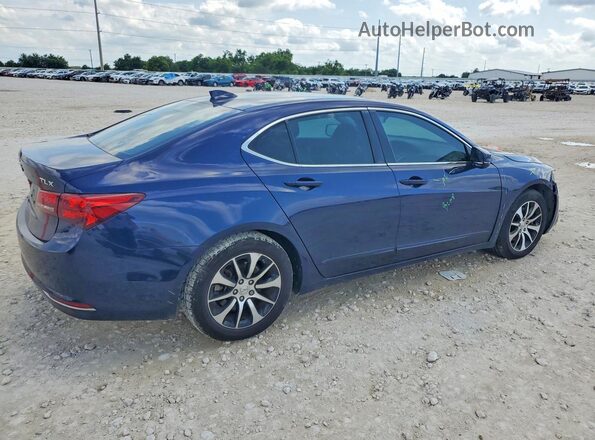19UUB1F58HA003563 2017 ACURA TLX Синий Задняя правая четверть