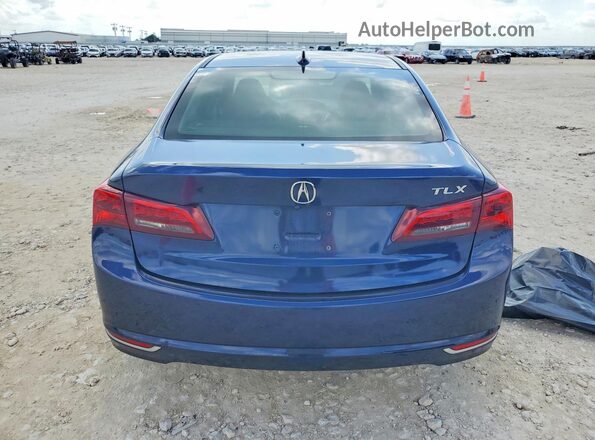 19UUB1F58HA003563 2017 ACURA TLX Синий Вид сзади