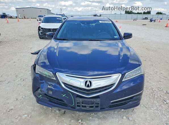 19UUB1F58HA003563 2017 ACURA TLX Синий Вид спереди