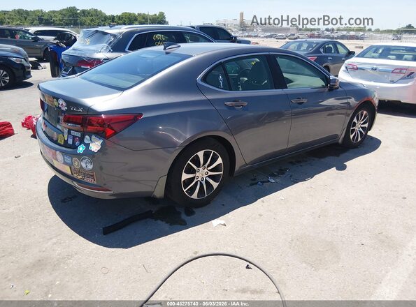 19UUB1F58HA010805 2017 ACURA TLX Gray Rear right