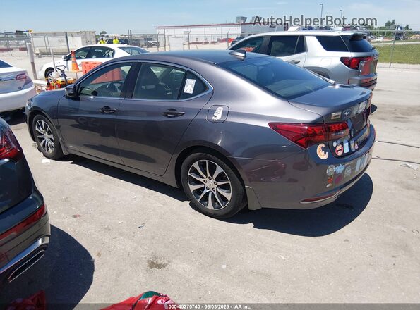 19UUB1F58HA010805 2017 ACURA TLX Gray Rear left