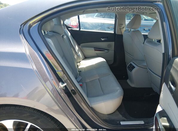 19UUB1F58HA010805 2017 ACURA TLX Gray VIN sticker view