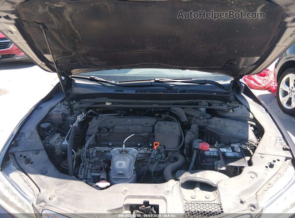 19UUB1F58HA010805 2017 ACURA TLX Gray Rear view
