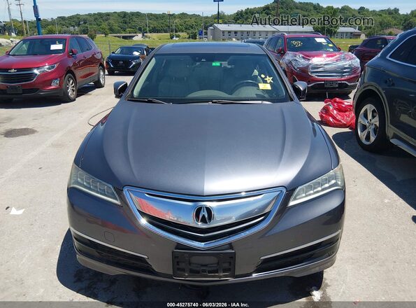 19UUB1F58HA010805 2017 ACURA TLX Gray Front view
