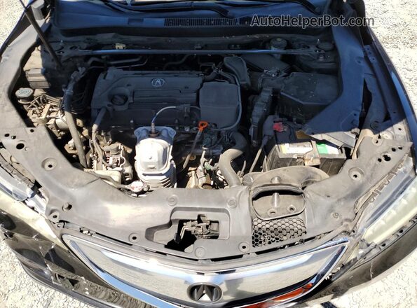 19UUB1F59GA004560 2016 ACURA TLX Black Вид задньої частини салону