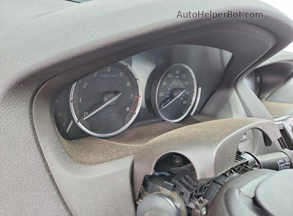 19UUB1F59HA001465 2017 ACURA TLX Черный Вид щитка приборов