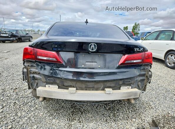 19UUB1F59HA001465 2017 ACURA TLX Черный Вид сзади