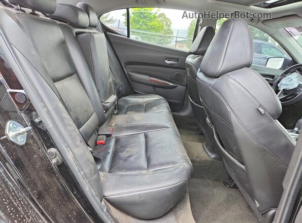 19UUB1F59HA001465 2017 ACURA TLX Черный Вид задних сидений