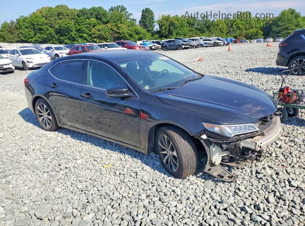 19UUB1F5XGA004549 2016 ACURA TLX Black Передня права чверть