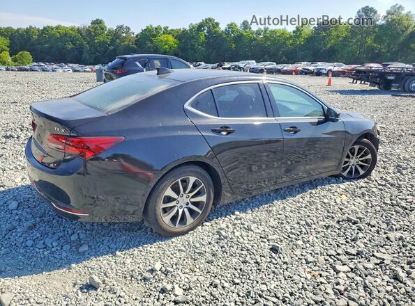 19UUB1F5XGA004549 2016 ACURA TLX Black Задня права чверть