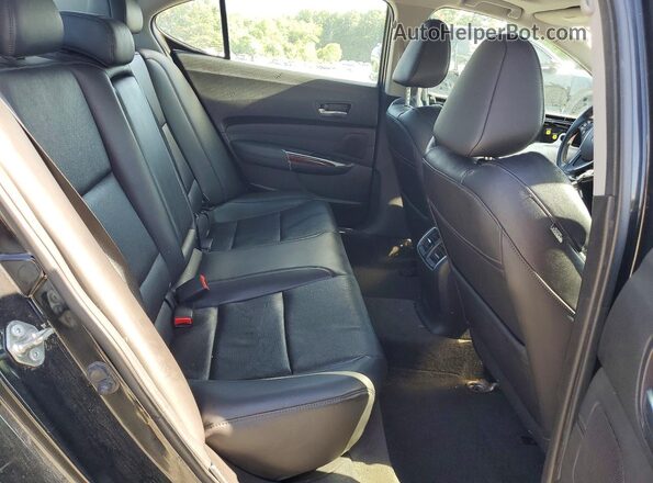 19UUB1F5XGA004549 2016 ACURA TLX Black Вид задніх сидінь