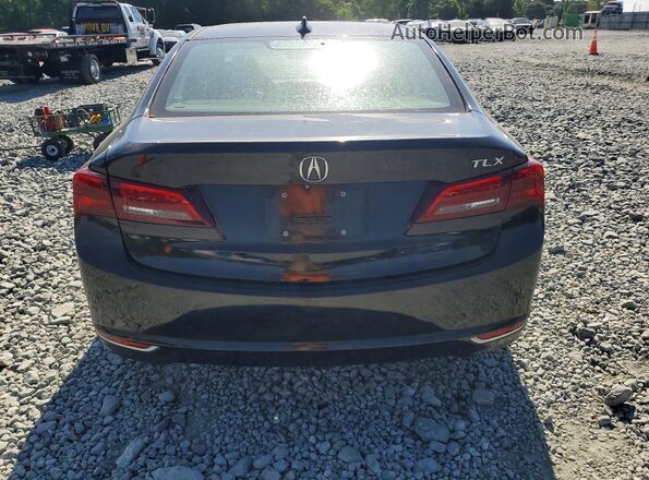 19UUB1F5XGA004549 2016 ACURA TLX Black Вид ззаду
