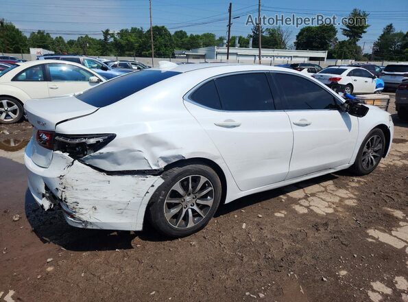 19UUB1F5XGA013798 2016 ACURA TLX White Задня права чверть