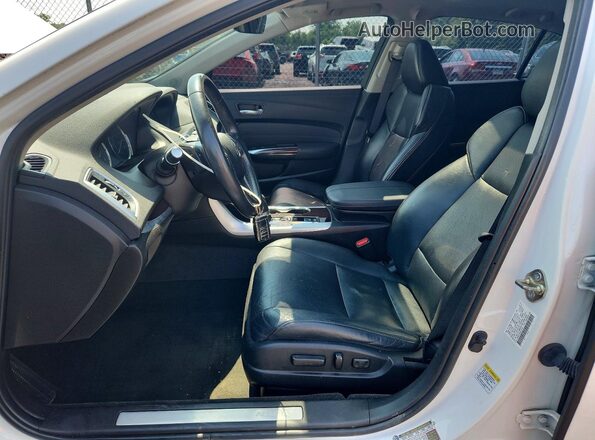 19UUB1F5XGA013798 2016 ACURA TLX White Вид салону спереду