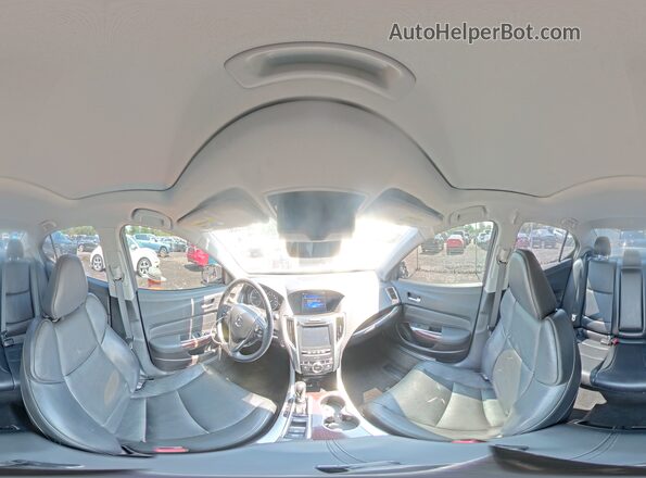 19UUB1F5XGA013798 2016 ACURA TLX White Вид наклейки з VIN-кодом