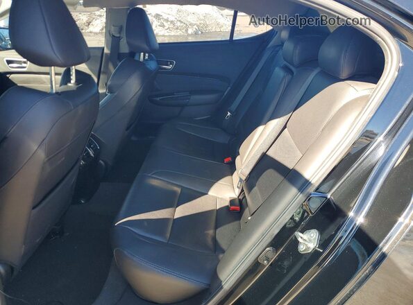 19UUB1F5XLA009227 2020 ACURA TLX Black Вид задніх сидінь