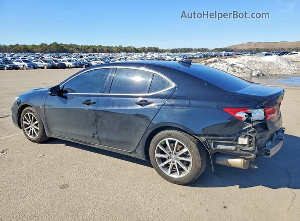 19UUB1F5XLA009227 2020 ACURA TLX Black Задня ліва чверть