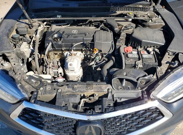 19UUB1F5XLA009227 2020 ACURA TLX Black Вид задньої частини салону