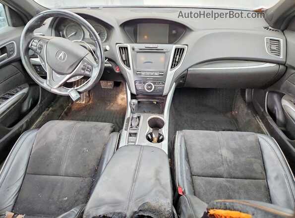 19UUB1F61JA801207 2018 ACURA TLX Black Vista del salpicadero