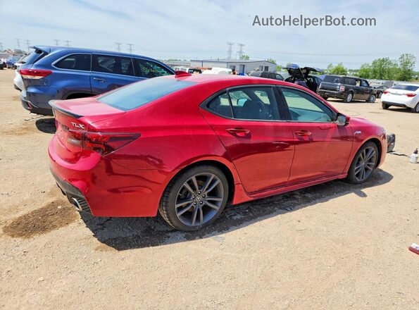 19UUB1F63KA004426 2019 ACURA TLX Red Rear right