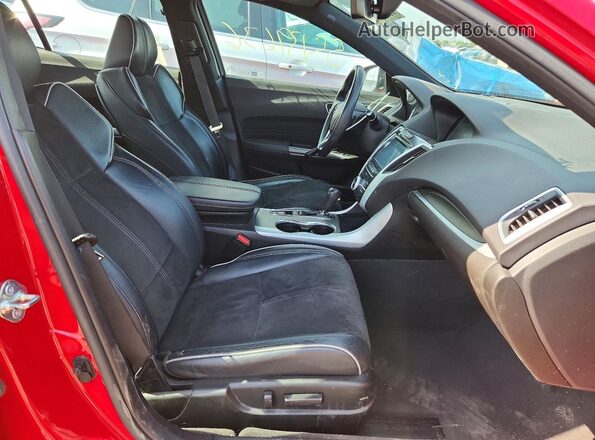 19UUB1F63KA004426 2019 ACURA TLX Red Front interior view