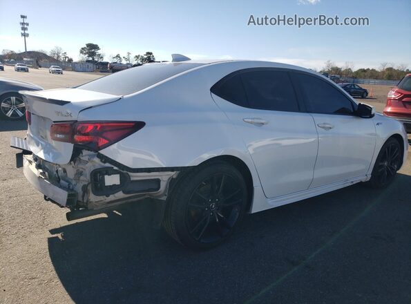 19UUB1F64KA001468 2019 ACURA TLX White Задня права чверть