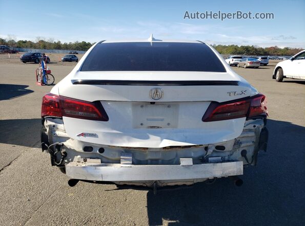 19UUB1F64KA001468 2019 ACURA TLX White Вид ззаду